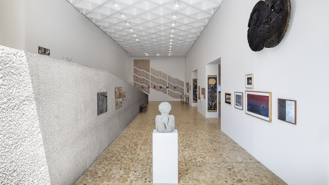 Ante el eclipse. Arqueologías del arte en México, vista de exhibición. Cortesía del Museo Tamayo