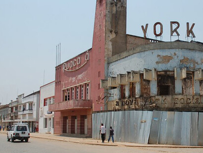 As ruas de Huambo, Angola