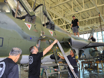 Republic F-105G Thunderchief. Courtesy of Pearl Harbor Aviation Museum