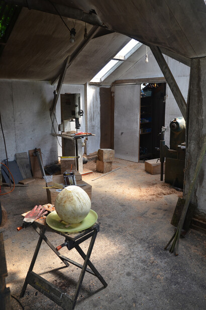 Jim Partridge, studio shot (2014), photo © Jim Partridge