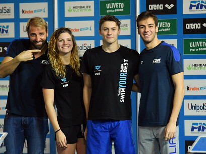 La nazionale azzurra