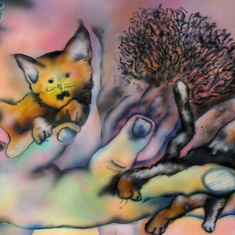 Constanza Giuliani, Pussycats (detalle), 2019. Cortesía de Galería Piedras