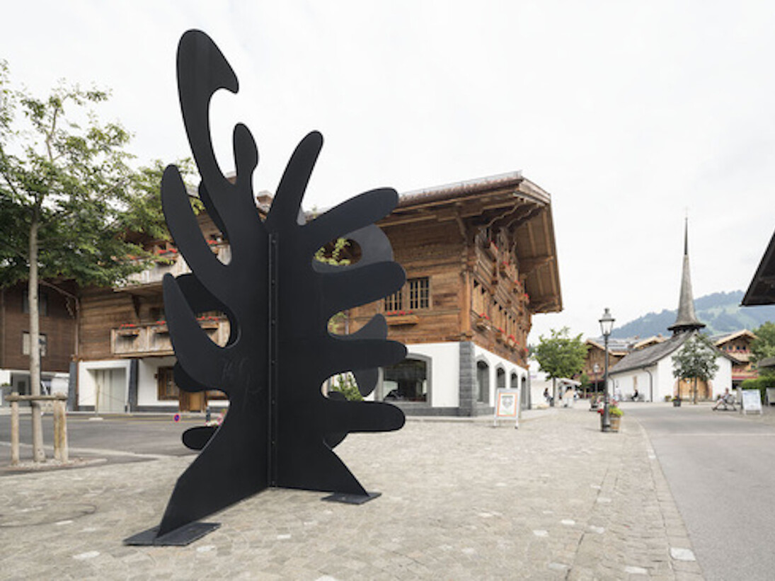 Calder in the Alps, Exhibition view. Courtesy of Hauser & Wirth