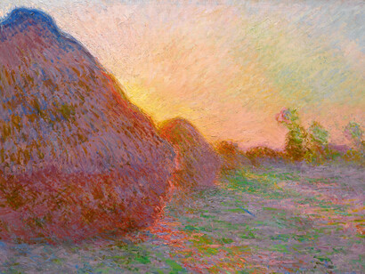 Claude Monet; Serie de los almiares, 1880-81