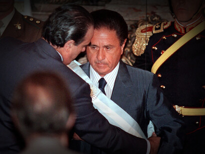 Eduardo Duhalde, ex presidente provisional de la Nación Argentina