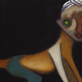 Izumi Kato, Untitled, 2014, Oil on canvas, 15 x 18 1/8 inches / 38 x 46 cm, Photo: Ikuhiro Watanabe, Courtesy Galerie Perrotin