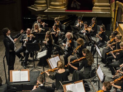 L’orchestra Berliner Symphoniker, foto Caterina Parona 