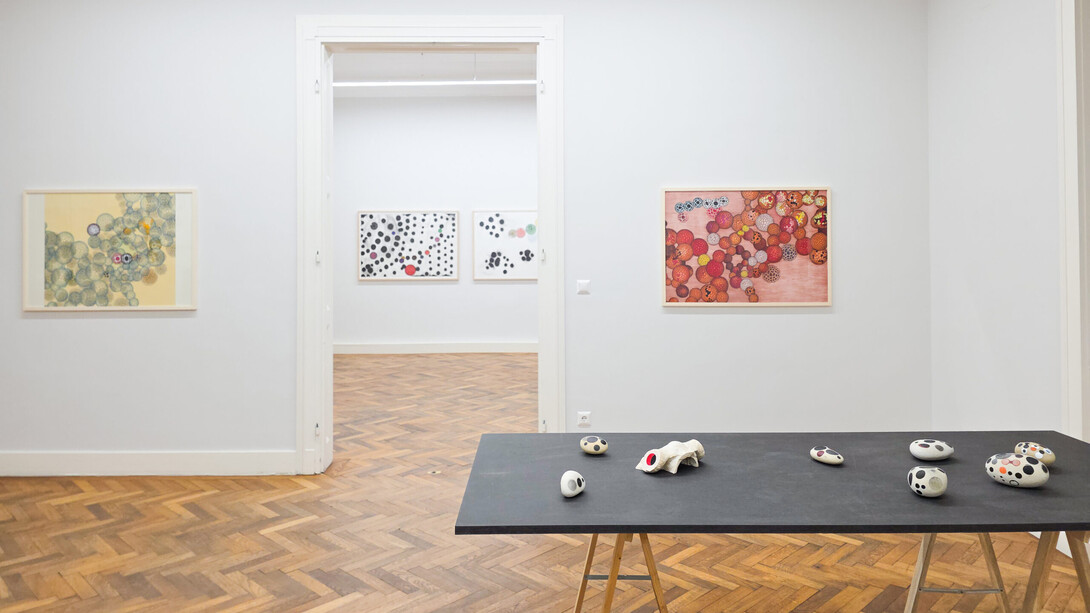 Fernando García Correa, Enlaces (Ties), exhibition view. Courtesy of Galerie Sturm & Schober