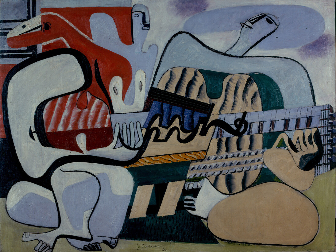 Le Corbusier, Trois Musiciennes, Huile sur toile, 0,97 x 1,30 m © FLC, ADAGP, Paris 2015

