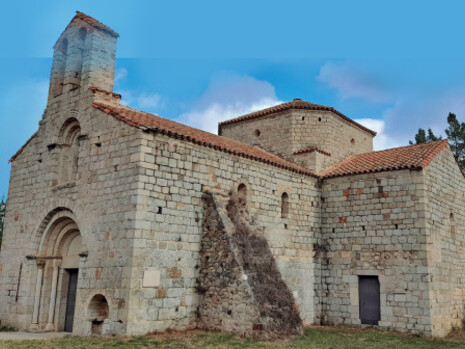 Fotografía: Óscar Farrerons Vidal. Sant Pere Cercada, en el término municipal de Santa Coloma de Farners. Las Guillerías, Catalunya. España 
