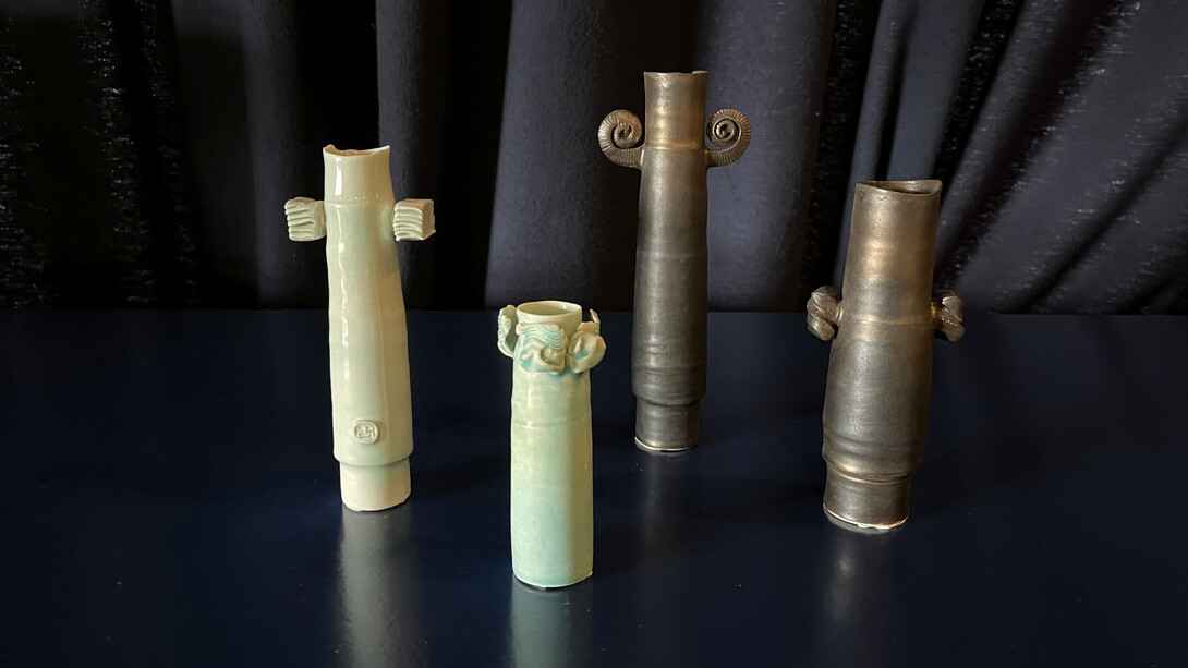 Keramische visionen, ausstellungsansicht. Mit freundlicher genehmigung der OÖ Landes-Kultur GmbH