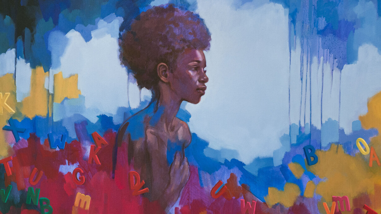 Katherine Fraser, Hold that thought. Courtesy of Paradigm Gallery + Studio