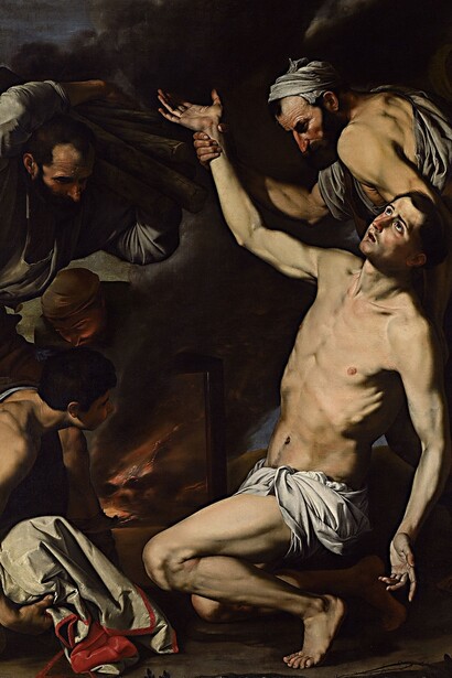 Il Martirio di san Lorenzo, Jusepe de Ribera, 1620-24, National Gallery of Victoria, Melbourne, Australia