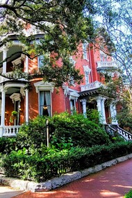 The Kehoe House, now a bed and breakfast, and said to be haunted © Photo by Jane Ammeson