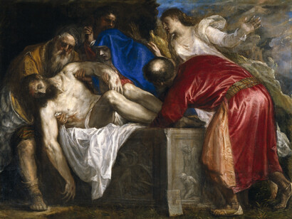 Tiziano- Entierro de Cristo