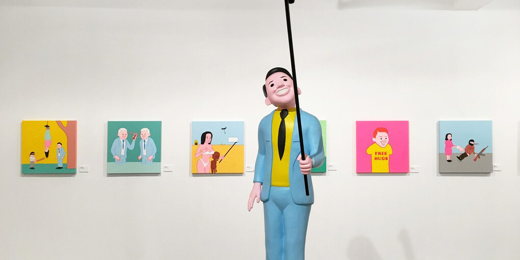 Joan Cornellà, Exhibition view. Courtesy of Josee Bienvenu Gallery