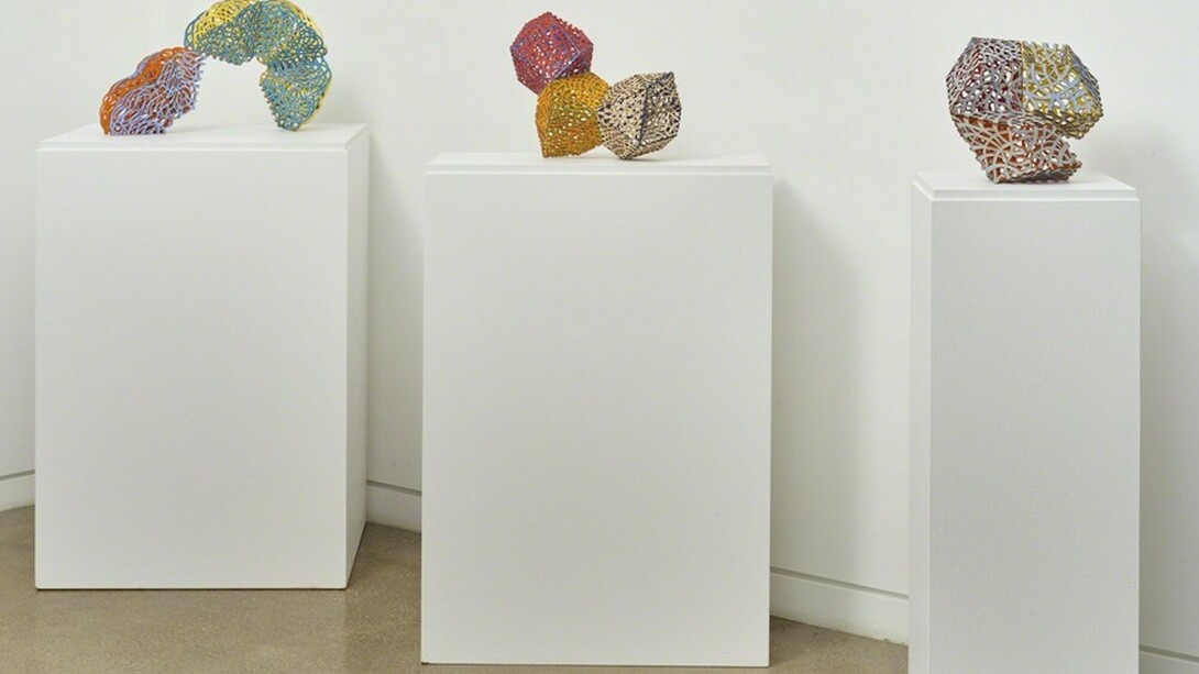 Linda Fleming. Aerious, Exhibition view. Courtesy of Brian Gross Fine Art