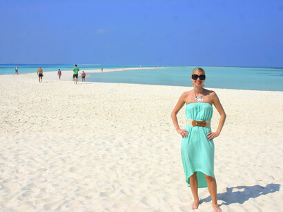 Me and the incredible Indian Ocean. Ph Genevieve Northup