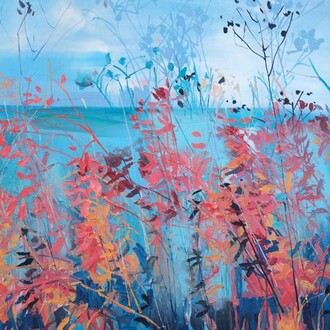 Lisa Ballard, Red Leaves and Sea