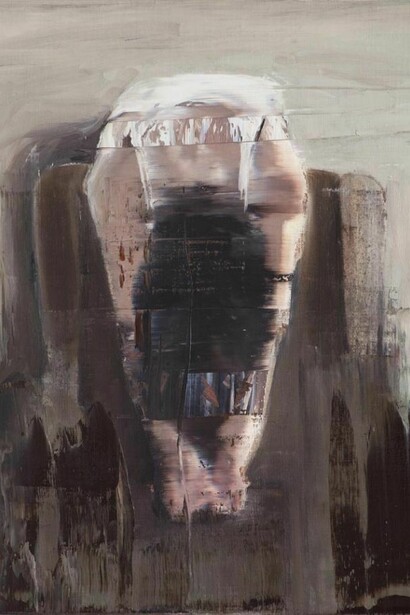 Andy Denzler, Devotion, Oil on Canvas, 70.9 x 59.1 inches, 80 x 70 cm