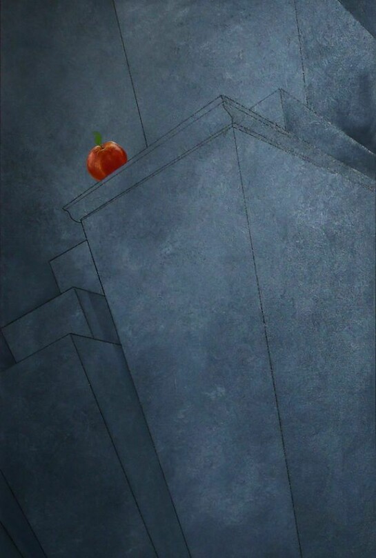 Trygve Amundsen, What Now, NYC? Oil on Canvas, 47" x 28" x 1.5"