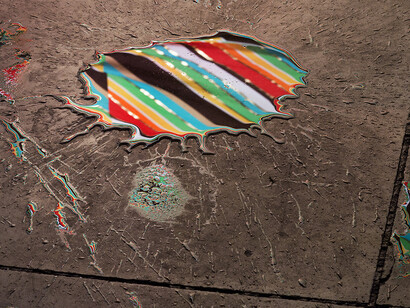 Anthony Lepore, Spill, 2015,  Archival pigment print, 20 x 25.5 inches. Courtesy of the Artist and Ghebaly Gallery, Los Angeles