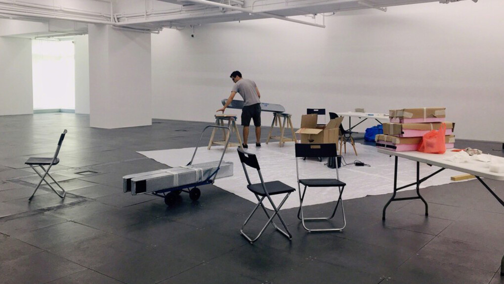 de Sarthe Artist Residency x Andrew Luk. Courtesy of De Sarthe Gallery