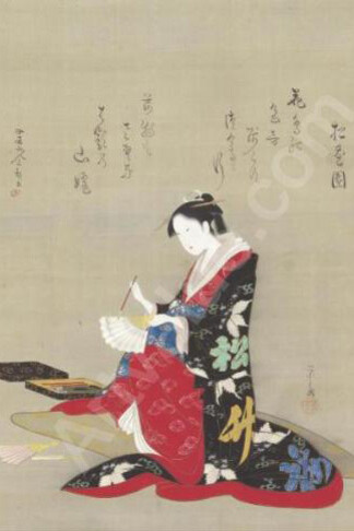 Painting the Floating World. Courtesy of Art Institute of Chicago