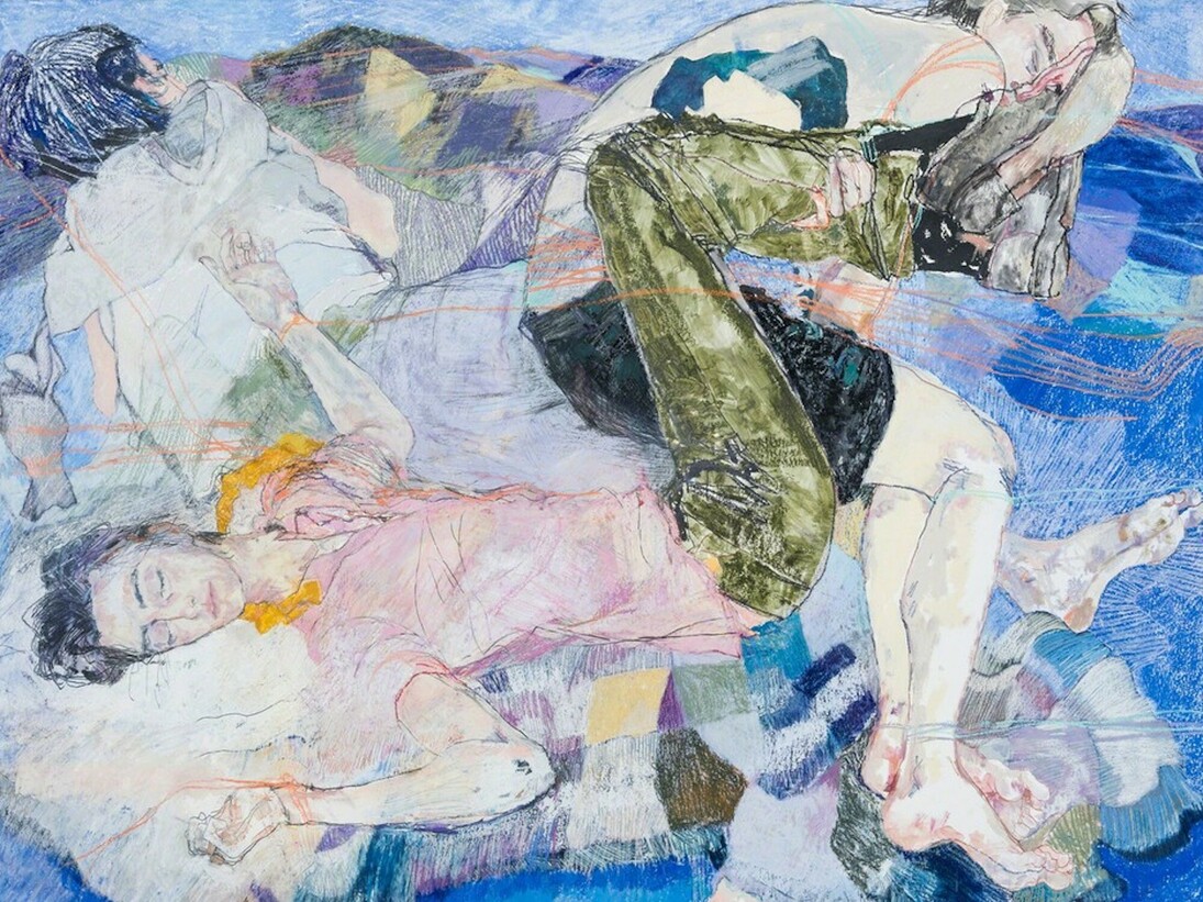 Howard Tangye. Links, Exhibiiton view. Courtesy of Amar Gallery