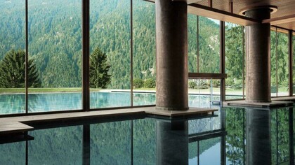 Lefay Resort & SPA Dolomiti Pinzolo, indoor-outdoor pool