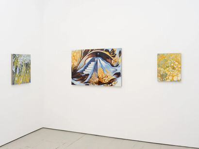 Sabrina Piersol, Outside your cloud, exhibition view. Courtesy of Jack Barrett Gallery