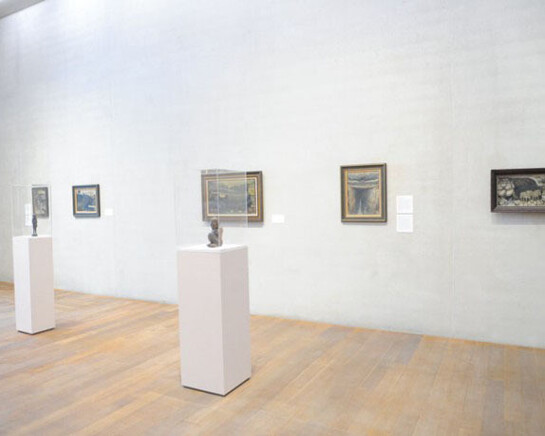 Installation view: John Dunkley: Neither Day nor Night, Pérez Art Museum Miami, 2017.
Photo by WorldRedEye.com