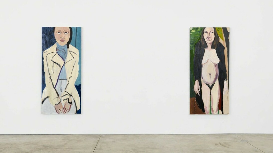 Chantal Joffe, Exhibition view. Courtesy of Cheim & Read