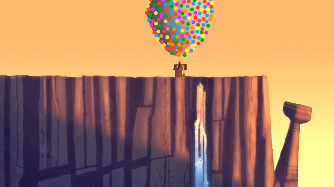 Las cataratas paraíso de la película "Up" (2009)