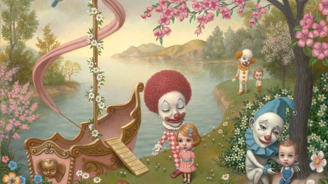 The Isle of Joy 46 x 60 cm - 18 x 24 in
Oil on canvas 2015
