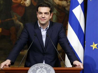 Alexis Tsipras, primer ministro de Grecia