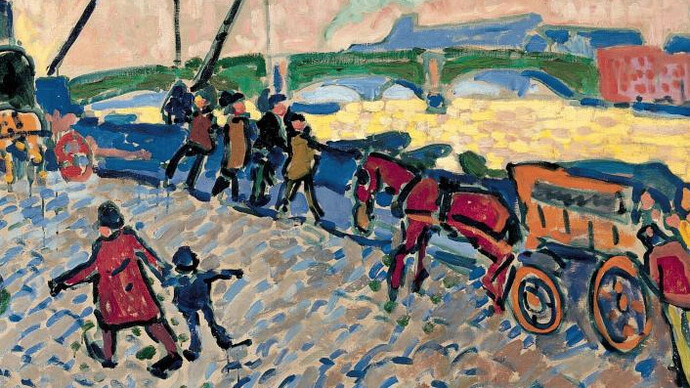 André Derain 1904 - 1914. La décennie radicale. Courtesy of Centre Pompidou