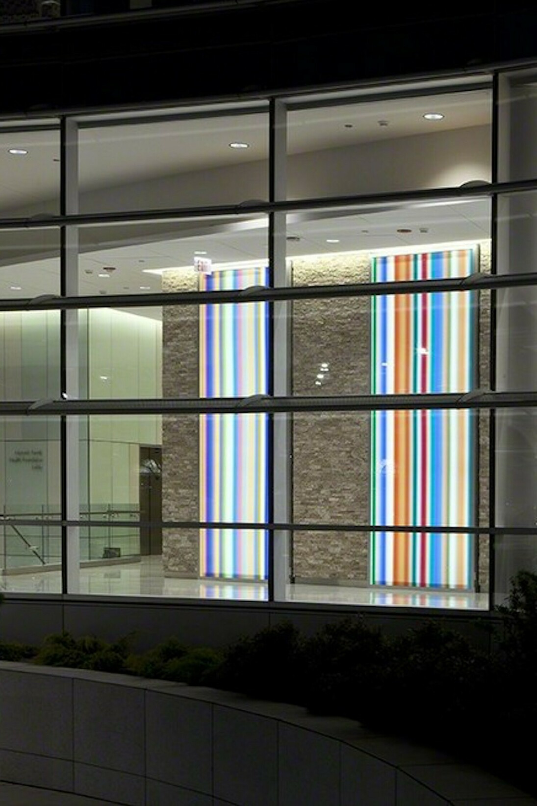 Walead Beshty RxArt Project for AIMMC, Exhibition view. Courtesy of RxArt