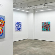 Mary Didoardo, Story line, exhibition view. Courtesy of Kathryn Markel Fine Arts