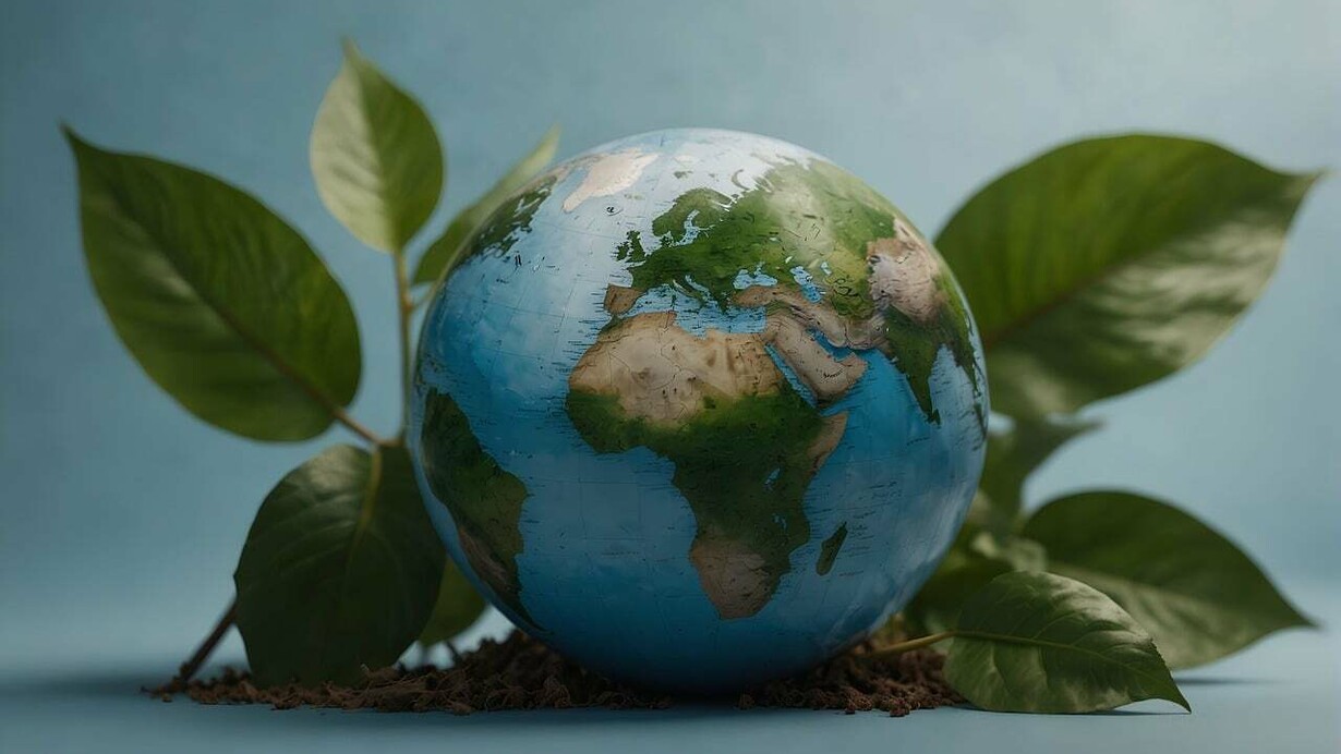 Mappamondo e foglie. Il paradosso delle risorse naturali nei Paesi in via di sviluppo: sfide e soluzioni