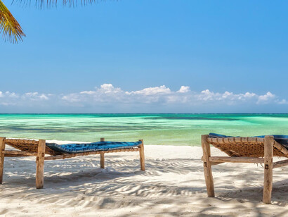 Plage de Zanzibar. Tanzanie