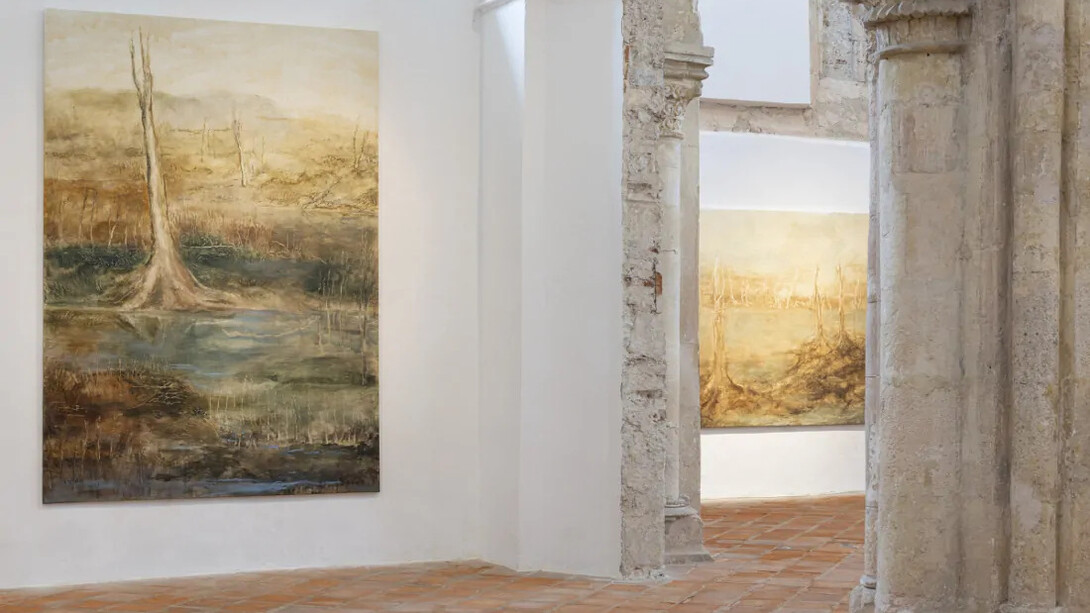 Apolonija Simon, Unfinished stories, exhibition view. Courtesy of Galerija Božidar Jakac