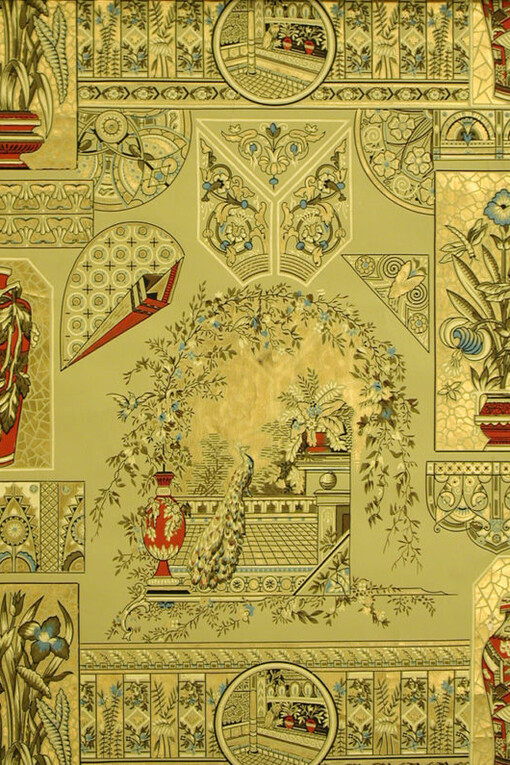 Sidewall (USA), 1879–87 manufactured by American Wall Paper Manufacturers’ Association