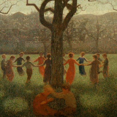 Idillio Primaverile, Pellizza da Volpedo