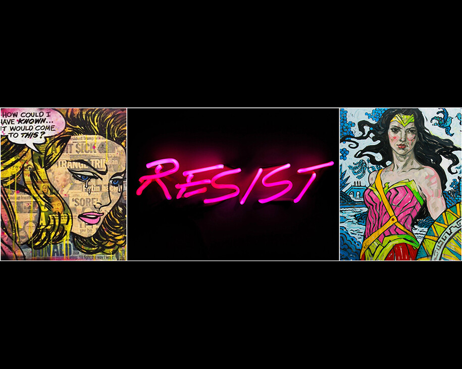 One Year Of Resistance. Courtesy of The Untitled Space 