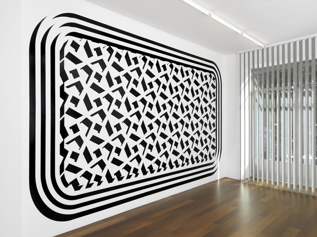 Pablo Siquier, Exhibition view. Courtesy of Galerie Xippas