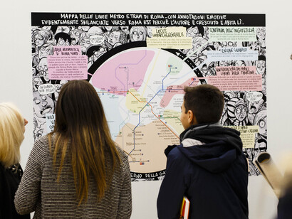 Zerocalcare. Courtesy of Maxxi