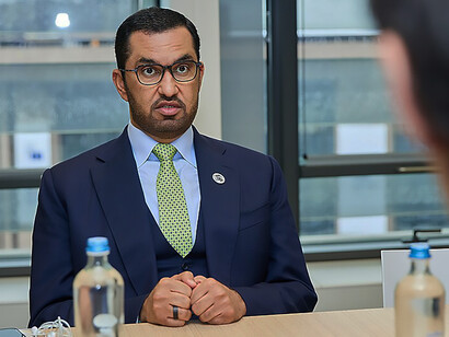 On November 13, 2023, Sultan Ahmed Al Jaber, the President-designate of COP28, attended a meeting chaired by Ursula von der Leyen, President of the European Commission, in preparation for the upcoming COP28 in Dubai at the end of the month