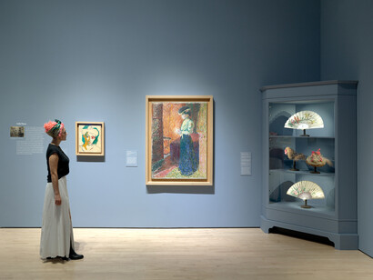 Matisse's femme au chapeau: a modern scandal, exhibition view. Courtesy of San Francisco Museum of Modern Art