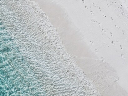 Con la arena de playa se fabrica el hormigón